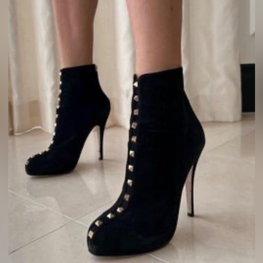 Valentino stud booties